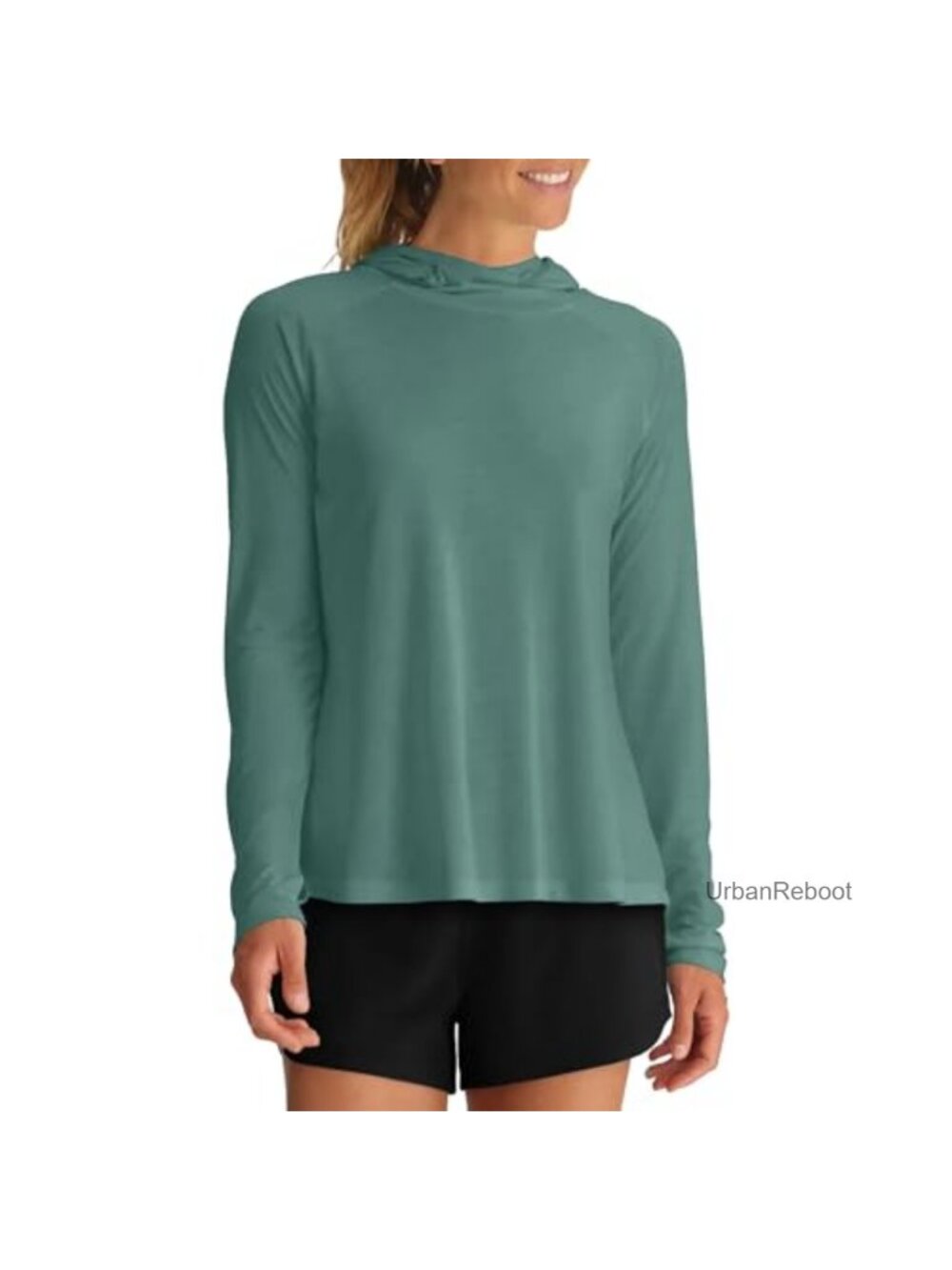 Lightweight Bamboo Viscose Active Hoodie with UPF 20+ Sun Protection